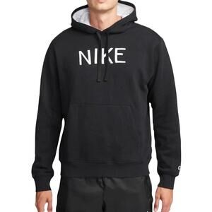 NIKE $65 MEN’S PULL OVER HOODIE DQ4020 010 Black Size XL